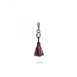 KEY RING - Burgundy Red