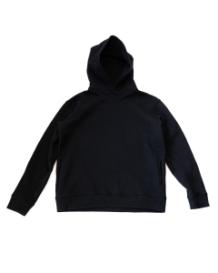 Jämtland Wool Jersey Hoodie - Black Edition
