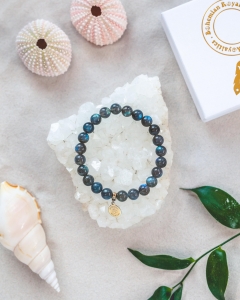 Embracelet-bracelet-Labradrite-Beach