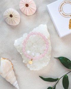 Embracelet-bracelet-Rose-Quartz-Beach