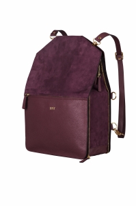 Bo Bardi Plum rucksack