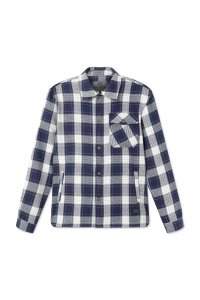 Frank Check Navy Ecru