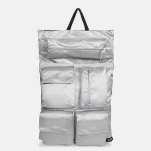 Poster Backpack satin silver