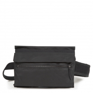 Poster waist bag cotton black 