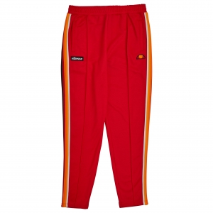 ELLESSE HERITAGE AW19Q4 MENS SHD08099 CIVETTA TRACK PANTS RED FLATLAY 1 