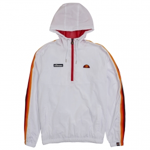 ELLESSE HERITAGE AW19Q4 MENS SHD08100 OME TRACKTOP WHITE FLATLAY 1