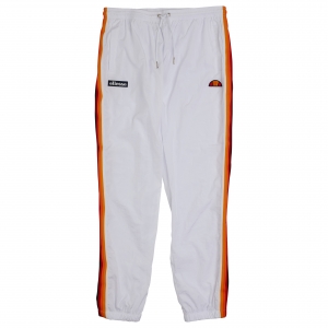 ELLESSE HERITAGE AW19Q4 MENS SHD08101 DOMO TRACKPANT WHITE FLATLAY 1