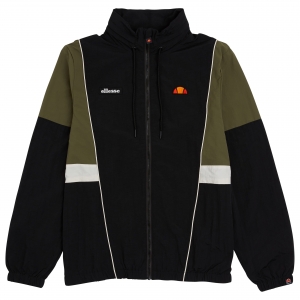 ELLESSE HERITAGE AW19Q4 MENS SHD08108 SERIATE FZJACKET BLACK FLATLAY 1