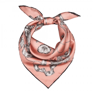 Tiger Mini Silk Scarf