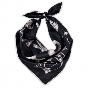 Snake Mini Silk Scarf