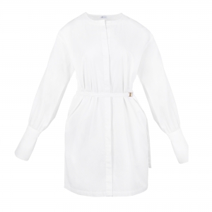 Cap Ferret Dress White Dove