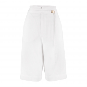 Florence Knee Pants White Dove