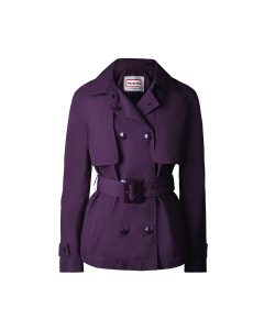 Womens original refined mid length trench coat