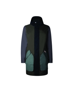 Mens original colour block cotton hunting coat