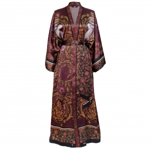 1 Kueen Kimono White Stag Front