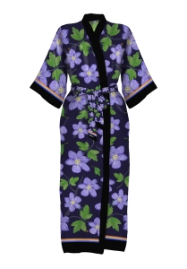 Blåsippor Kimono