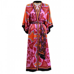 Kimono I am bloody awesome Pink 