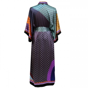 Kueen KIMONO Blue black