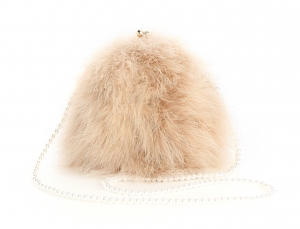 Beige Pearl Bag