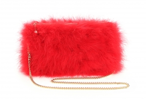 RedPoppy Feather Bag