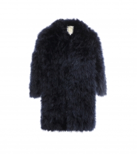 Feather coat