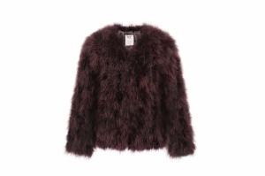 Feather Jacket Short