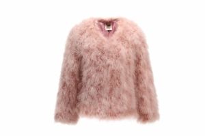 Feather Jacket Short