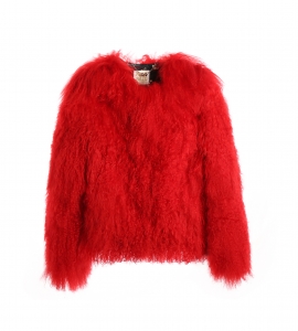 True Love Red Mongolian Jacket