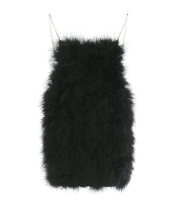 Pearl Strap Feather Top