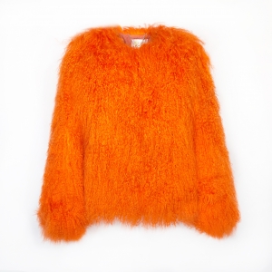 PelloBello Mongolian bubble orange jacket 2599sek 1999dkk