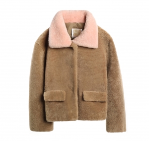 Shearling Patch jacket