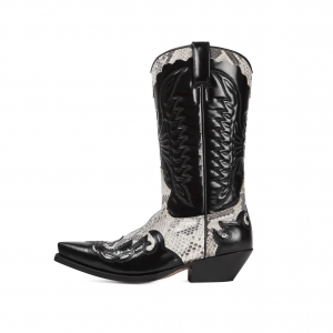 Primeboots Daria Python Black