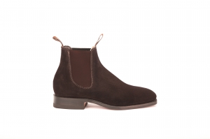 RM WIlliams Craftsman G Suede Chocolate 2