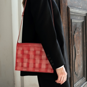 Eduards Accessories Naver Small Shoulder Bag Red Model