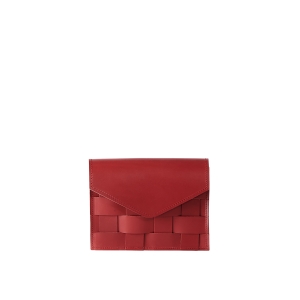 Näver Mini Shoulder Bag Röd