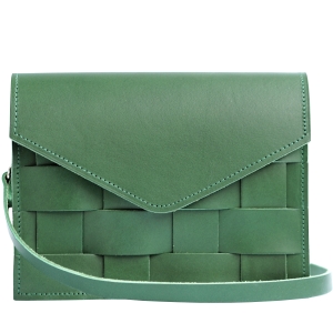 Näver Mini Shoulder Bag Grön