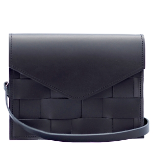 Näver Mini Shoulder Bag Svart