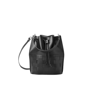 Eduards Accessories Näver Bucket Black Leather